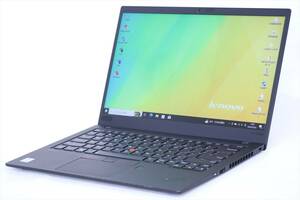 1円～ Core i7 16Gメモリ Office2019 薄型 軽量 Lenovo ThinkPad X1 Carbon Gen7 i7-8565U RAM16GB SSD256GB 14.0FHD Win10