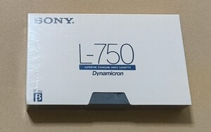 未使用未開封　SONY　L-750　ベータ　ビデオテープ　Dynamicron