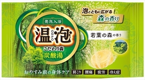 まとめ得 温泡こだわり森炭酸湯若葉の森１錠 アース製薬 入浴剤 x [25個] /h