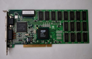 ix3D Ultimate-Rez Revision 1.01　Mac用 PCI ビデオカード