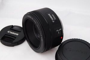 新品級 ★Canon EF50mm F1.8 STM フルサイズ対応 単焦点レンズ ★ 20241029_B00XKSBMQA