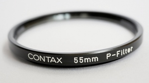 コンタックス CONTAX 純正55mm Pフイルター(極美品)