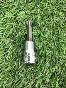 【中古品】Snap-on 3/8sq PHILLIPS 3 ソケットドライバープラス FP32E