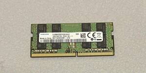  【ノートPC用メモリ】 SAMSUNG DDR4 PC4-21300 16GB 2666