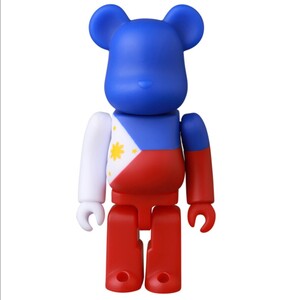 【新品袋未開封】BE@RBRICK series 49 『FLAG(フラッグ) フィリピン』 100%メディコムトイベアブリックシリーズ 