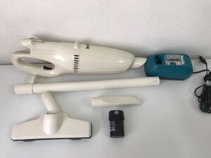 D/ makita マキタ 充電式クリーナ コードレス掃除機 CL07D DC07SA 7.2V 動作品