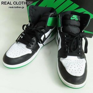 NIKE/ナイキ AIR JORDAN 1 RETRO HIGH OG CELTICS LUCKY GREEN/セルティックス ラッキー グリーン DZ5485-031/28 /080