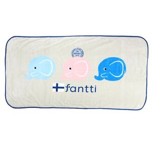 ファンティ マイヤーロングブランケット ひざ掛け毛布 ファンティトリオ fantti キャラクター