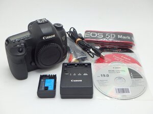 ★ハローカメラ★1円スタート 4261 キャノン EOS5D MarkⅢ B291022003368　【付属品：有り】ジャンク：動作品：現状　１円スタ－ト　