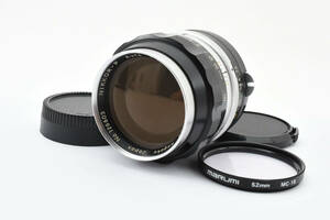 【外観美品】 ニコン Nikon NIKKOR-P Auto 10.5cm 105mm f2.5 PAT.PEND. 動作確認済み #1732