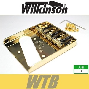 Wilkinson WTB GD　ゴールド ブラス・サドル テレキャスター ブリッジ ウィルキンソン