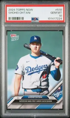 2024 Topps Now #510 大谷翔平 30/30