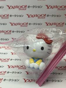 【新品】 ハローキティ　サンリオキャラクターズ　おすわりインテリアミニフィギュア　HELLO KITTY　マスコット ミニフィギュア プライズ品