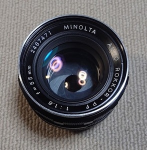 MINOLTA ミノルタ AUTO ROKKOR-PF 55mm f1.8 