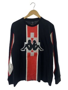 MARCELO BURLON COUNTY OF MILAN◆長袖Tシャツ/-/コットン/BLK