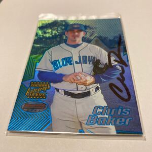 Chris Baker RC 2002 Bowman’s Best RC auto Blue