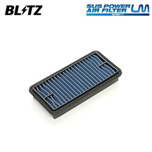 BLITZ ブリッツ サスパワー エアフィルター LM SN-232B eKスペースカスタム B11A H26.2～ 3B20 59612