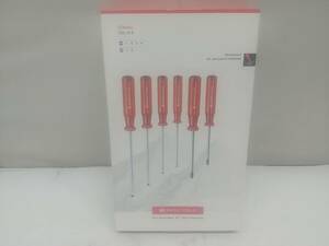 【未使用品】PB SWISS TOOLS 6本組 クラシックハンドル ドライバーセット(マイナス・プラス) ペーパーボックス入 1560.CBB　ITOV3359HWDG