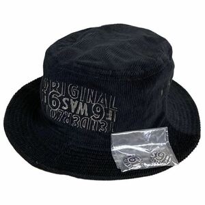 【即決】22AW 新品未使用 渋谷店限定 テンダーロイン BUCKET HAT 69 CORDUROY バケット ハット コーデュロイ ブラック