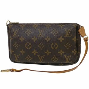 ルイ・ヴィトン Louis Vuitton ポシェット アクセソワール コスメ アクセサリーポーチ モノグラム ブラウン M51980 レディース 【中古】