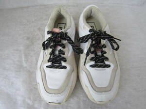 PUMA Hedra Infuse Wmns（プーマ ヒドラ インフューズ ウィメンズ）[375409 01] 白/ベージュ/ピンク/黄緑　wm22.5㎝ US6　21年製　ok2404A