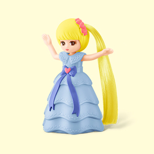 送料￥290～★キューティープリンセスドレス リカちゃん　　マクドナルド　ハッピーセットのおもちゃ　第2弾　2022