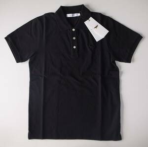 maison kitsune キツネ TONAL FOX PATCH CLASSIC POLO ポロシャツ black sizeXS 22AW