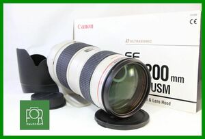 【同梱歓迎】【動作保証・点検済】極上品■キヤノン Canon EF 70-200mm F2.8 L USM■元箱付き■918