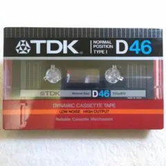 【希少・未使用品】TDK D46分　TYPEⅠ　ノーマルポジション　コレクター品