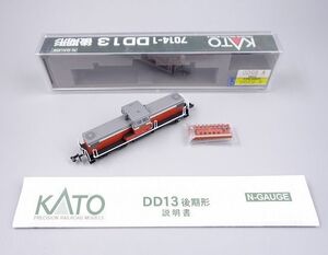 本体美品 KATO Nゲージ 7014-1 DD13 後期形 売切り