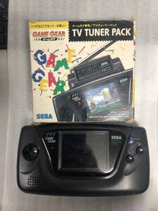 【中古】ジャンク品 ※本体のみ 動作未確認 SEGA GAME GEAR ゲームギア・ゲームギア専用 TVチューナーパック セット