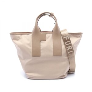 フルラ Piuma L ブランドオフ Furla ナイロン トートバッグ リサイクルナイロン/レザー レディース