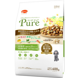 日本ペットフード コンボ ピュア ドッグ 低脂肪600g 犬用フード