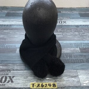 仮面ライダー キッズ BLACK ボンボン付き マフラー 黒