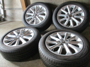 トヨタ カローラツーリング 純正 (16x7+50 5H/100) バリ溝(TOYO NANOENERGY 3PLUS/2022) 205/55R16 VOXY ヴォクシー アイシス マークⅡ 他 