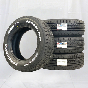 215/65R16C 109/107S RWL YOKOHAMA ヨコハマ パラダ PARADA PA03 24年製 正規品 ホワイトレター 4本送料税込 \74,200より 2