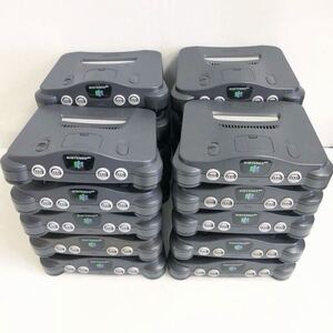 20台　ニンテンドウ64　NINTENDO64　任天堂64　NUS-001　ブラック　本体　ニンテンドー64　N64　ロクヨン　大量　まとめて　セット