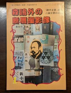 森鴎外の断層撮影像　『鴎外全集』逸文 二論文覆刻収載　「国文学解釈と鑑賞」1月臨時増刊号