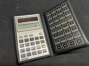 〇Da右146〇60 CASIO カシオ 関数電卓 電卓 FX-451 ソーラー レトロ 計算機 10桁 当時物 ビンテージ 