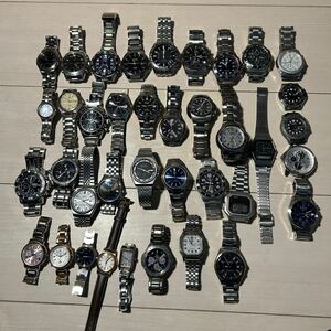 腕時計　まとめ売り　SEIKO、ルキア、WIRED、シチズン、アテッサ、エコドライブ、 クロッシー、CASIO、RICOH等　