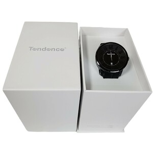 808-1 Tendence テンデンス 腕時計 不動 ジャンク 黒ブラック