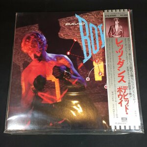 ER-80【 デビッド ボウイ 】 レッツ ダンス レコード 帯つき David Bowie