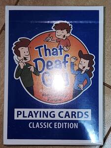 Deaf Guy Classic Playing Cards 未開封 トランプ