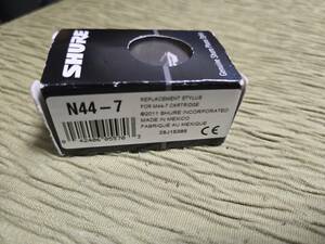 Shure N44-7 交換針　m44g m44-7 レコード針 SHURE ■T1