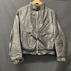 PERFECTO Steerhide レザージャケット サイズ 40 ブラック シングルライダースジャケット ライダースジャケット レザーブルゾン 1