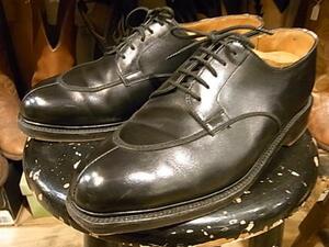 フランス製 J.M.WESTON スプリット トゥ ダービー ブラック 598 SIZE 5.5 ジェイエム ウェストン