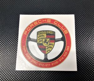 porsche ポルシェ クラブ クラシックス ステッカー グリルバッジ 911 カレラ 996 997 991 992 718 356 930 964 993 928 912 968 914 (-poc3