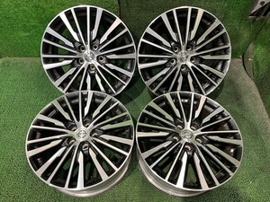 函館発☆最落なし!【日産純正☆18インチセット】エルグランド等 エンケイ 18×7.5 PCD1143 5穴 OFF55 ※説明欄要確認