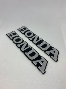 1円スタート　HONDA 3D エンブレム　2枚セット　旧車　CBX フォア　カブ　シャリー タンク