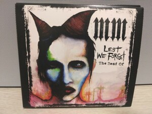 ☆MARILYN MANSON☆LEST WE FORGET…THE BEST OF ~DELUXE EDITION~【国内盤】マリリン・マンソン 2CD+DVD デジパック仕様